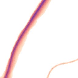 Night-time road noise heatmap for LE4 1BH