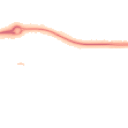 Night-time road noise heatmap for LE4 2GD