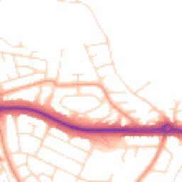 Daytime road noise heatmap for LE4 2JS