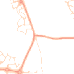 Daytime road noise heatmap for LE4 2RG