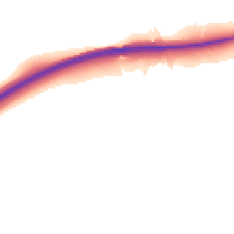 Night-time road noise heatmap for LE4 2WN