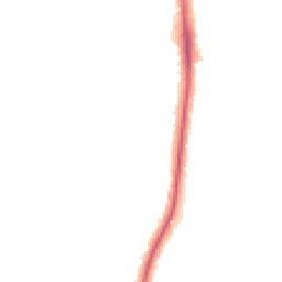 Night-time road noise heatmap for LE4 3DA