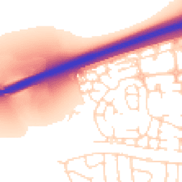 Daytime road noise heatmap for LE4 3EU