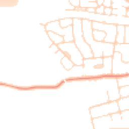 Daytime road noise heatmap for LE4 3JE