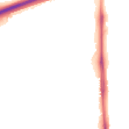 Night-time road noise heatmap for LE4 3LD