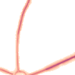 Night-time road noise heatmap for LE4 4AT