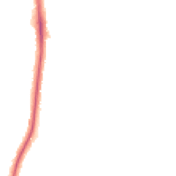 Night-time road noise heatmap for LE4 4DX