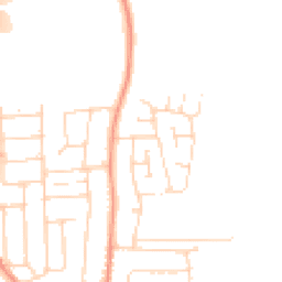 Daytime road noise heatmap for LE4 4FR