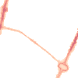Night-time road noise heatmap for LE4 5FB