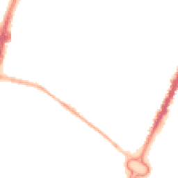 Night-time road noise heatmap for LE4 5FX