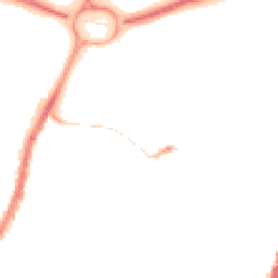 Night-time road noise heatmap for LE4 5PP