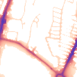 Daytime road noise heatmap for LE4 5TJ