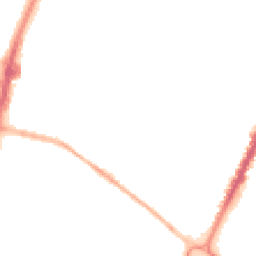 Night-time road noise heatmap for LE4 5TJ