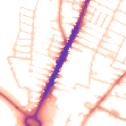 Daytime road noise heatmap for LE4 6AS