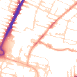Daytime road noise heatmap for LE4 6DS