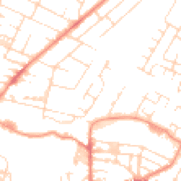 Daytime road noise heatmap for LE4 6EQ