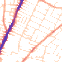 Daytime road noise heatmap for LE4 6JB