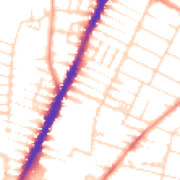 Daytime road noise heatmap for LE4 6JX