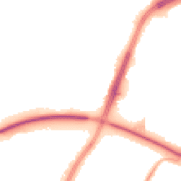 Night-time road noise heatmap for LE4 7SE