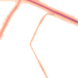 Night-time road noise heatmap for LE4 7ZR