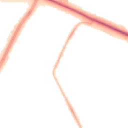 Night-time road noise heatmap for LE4 7ZS