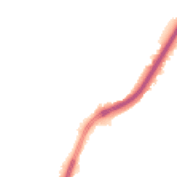 Night-time road noise heatmap for LE4 8AB