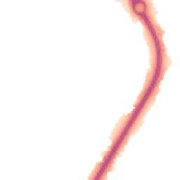 Night-time road noise heatmap for LE4 8AD