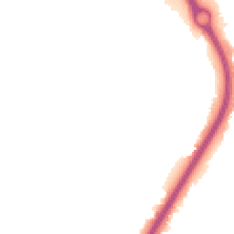 Night-time road noise heatmap for LE4 8AX