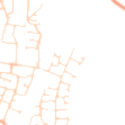 Daytime road noise heatmap for LE4 8BQ