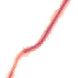 Night-time road noise heatmap for LE4 8DQ