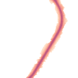 Night-time road noise heatmap for LE4 8DS