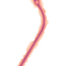 Night-time road noise heatmap for LE4 8FX