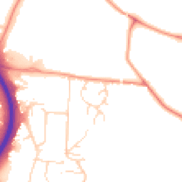Daytime road noise heatmap for LE4 8GY