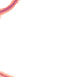 Night-time road noise heatmap for LE4 8HD