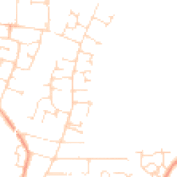 Daytime road noise heatmap for LE4 8LH