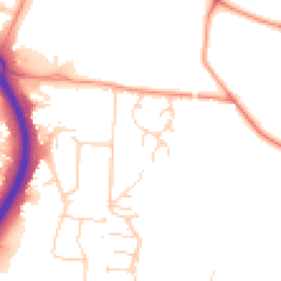 Daytime road noise heatmap for LE4 8PA