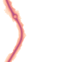 Night-time road noise heatmap for LE4 8PP