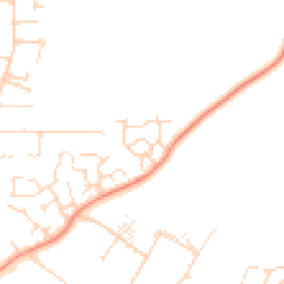 Daytime road noise heatmap for LE4 9AR