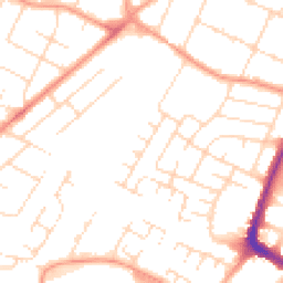 Daytime road noise heatmap for LE4 9UH