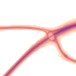 Night-time road noise heatmap for LE6 0AN