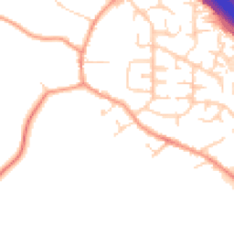 Daytime road noise heatmap for LE6 0AP