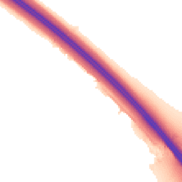 Night-time road noise heatmap for LE6 0AW