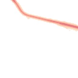 Night-time road noise heatmap for LE6 0BE