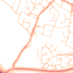 Daytime road noise heatmap for LE6 0BY