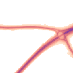 Night-time road noise heatmap for LE6 0DA
