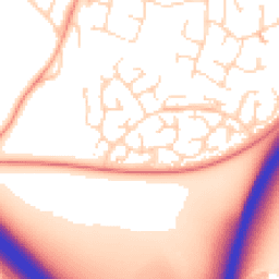 Daytime road noise heatmap for LE6 0EH