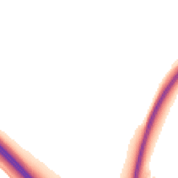 Night-time road noise heatmap for LE6 0EJ