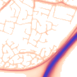 Daytime road noise heatmap for LE6 0EU