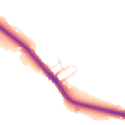 Daytime road noise heatmap for LE6 0FG