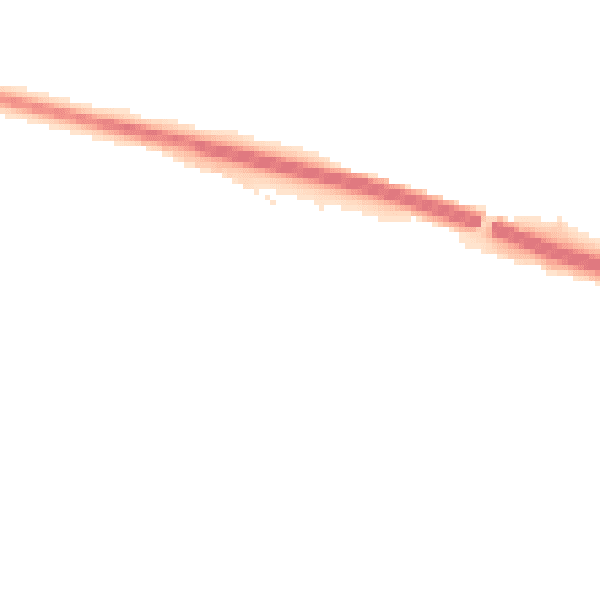 Night-time road noise heatmap for LE6 0FN